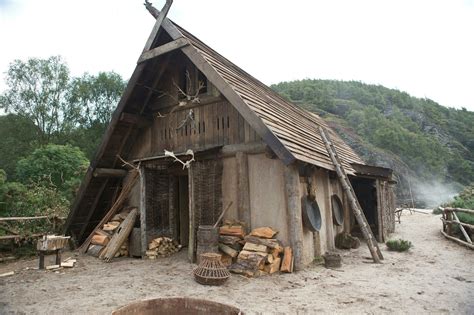 Pin By Olena Popova On Vikingsand Slavic Living Viking House Medieval