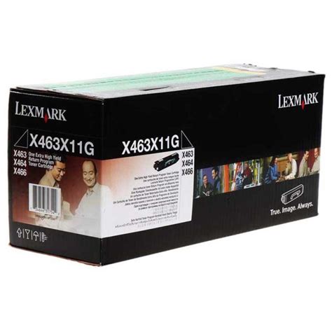 Lexmark X H G Original High Yield Black Toner Cartridge Oem