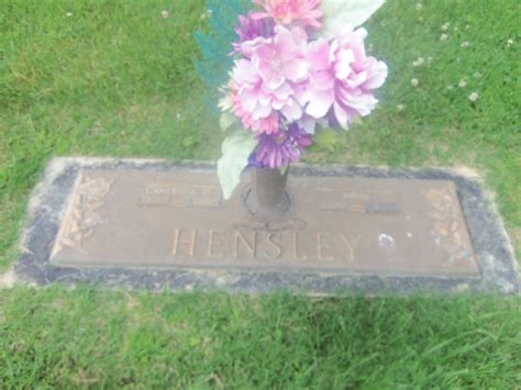 Gordon Hensley Find A Grave Memorial