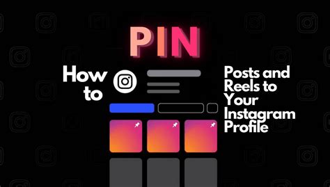 How To Pin Posts And Reels To Your Instagram Profile Build My Plays