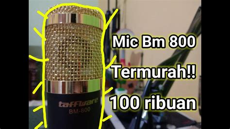 Unboxing Mic Condenser Bm 800 YouTube