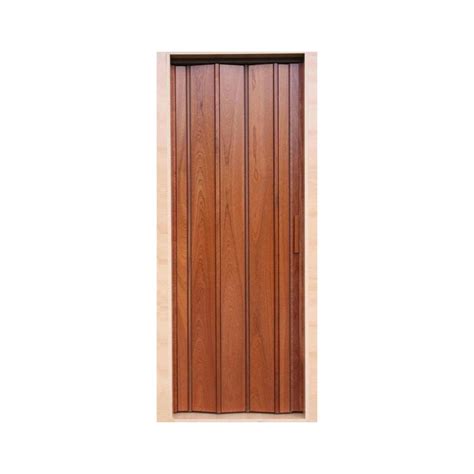 Puerta Plegable Con Cristal De PVC A Medida Madera Hogar