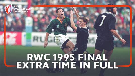 When the All Blacks and the Springboks last met in a Rugby World Cup ...