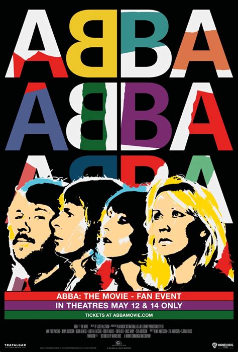 ABBA The Movie Fan Event In Movie Theatres May 12 14