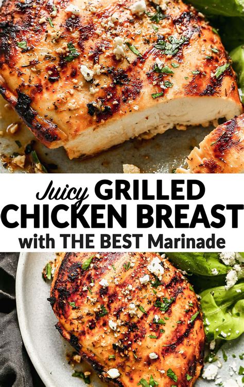 grilled chicken breast  marinade recipe  easy method