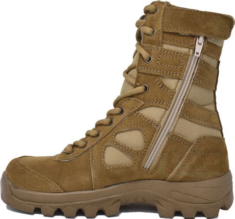 Botas Tacticas Hombres Ligeras Kaki Militares Trabajo Rudo