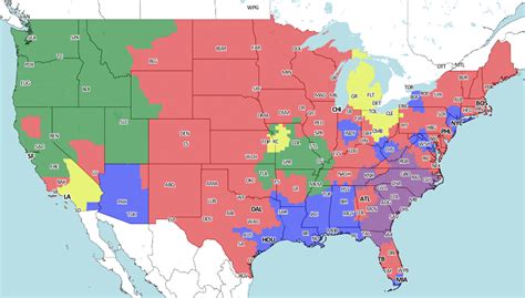 Nfl Broadcast Map 2025 Ruby Hughes