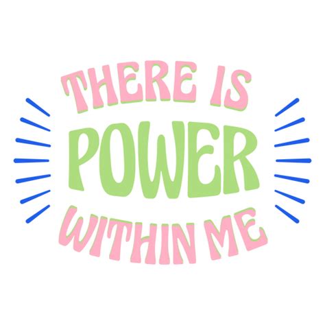 Power Motivational Quote Lettering Png And Svg Design For T Shirts