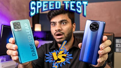 POCO X3 Pro Vs Realme 8 Pro SD 860 Vs SD 720G Speed Test SD 860 Is