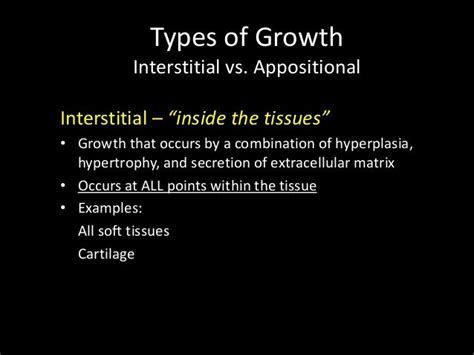 What Age Does Appositional Growth Occur - slideshare