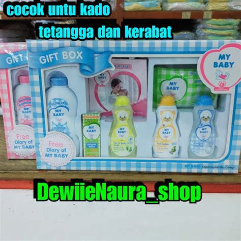 Jual My Baby Gift Set Paket Kado Perawatan Kulit Bayi Box Bedak