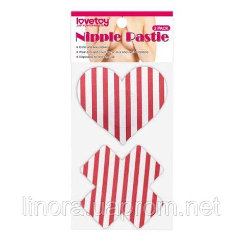 Купить Наклейки на соски в виде сердца и креста Cross and Heart Nipple ...