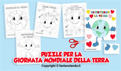 Puzzle Per La Giornata Mondiale Della Terra 22 Aprile Fantavolando