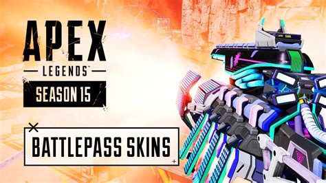 SEASON 15 BATTLEPASS Skins REACTIVE Apex Legends YouTube