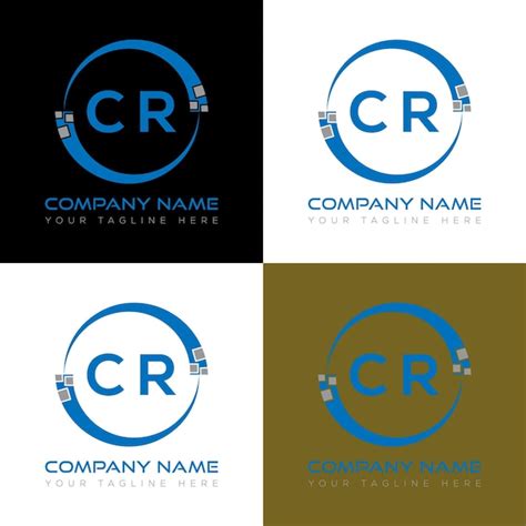 Premium Vector Cr Initial Modern Logo Design Vector Icon Template