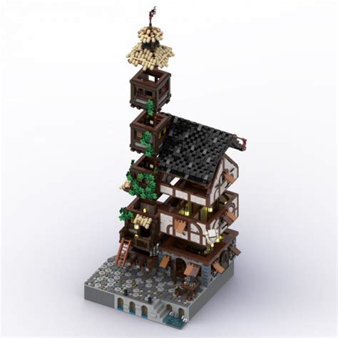 MOC 114510 Port Sauvage Pirate Town Letbricks