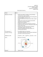 2 Microbial Biochemistry Docx MICR130 Leeward Community College