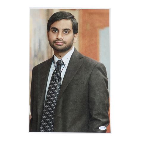 Aziz Ansari Signed "Parks and Recreation" 11x17 Photo (ACOA) | Pristine ...