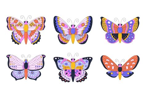 Free Vector Hand Drawn Butterfly Illustration