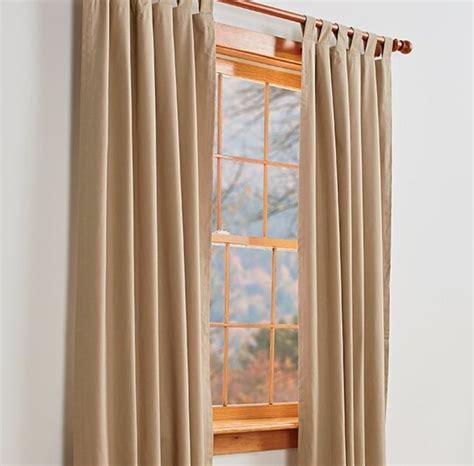 Insulated Tab Top Curtains And Valances | Tab top curtains, Curtains ...