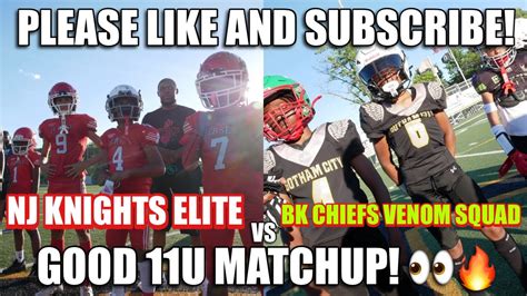 Brooklyn Chiefs Venom Squad Vs Nj Knights Elite 11u 6824 Youtube