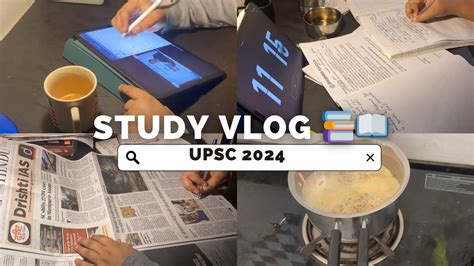 UPSC STUDY VLOG Study Vlog A Day In Life Of Upsc Aspirant