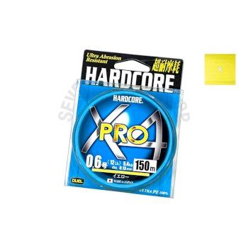 Duel Hardcore X Pro M Pe Yellow Seas Proshop