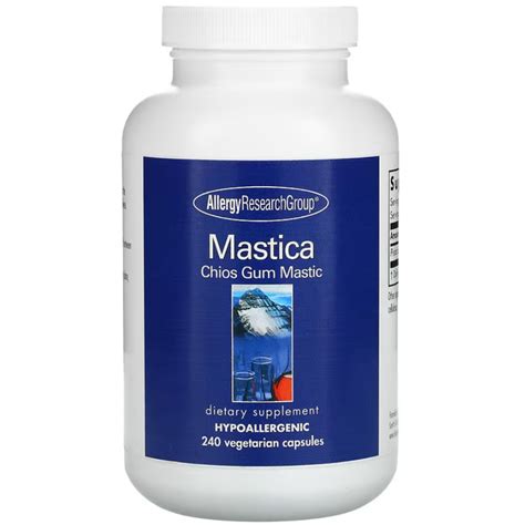 Mastica Chios Gum Mastic Allergy Research