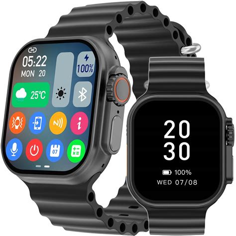 Smartwatch Zegarek M Ski Jg Smart Srebrny Okr G Y Wykrywanie T Tna