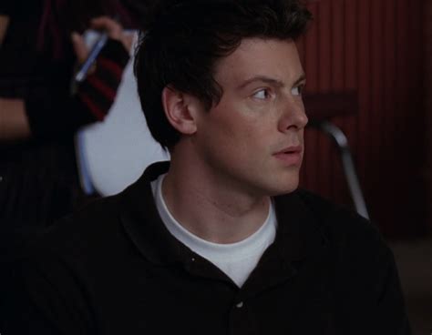 Cory Monteith As Finn Hudson In Glee Season 1 Episode 19 In 2023 Finn Hudson Glee Season 1