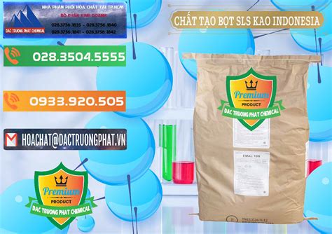 Cty chuyên bán cung ứng Chất Tạo Bọt SLS Sodium Lauryl Sulfate EMAL