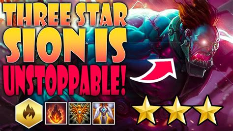 Sion ⭐⭐⭐ Cant Be Stopped Tft Inferno Shadow Ranked Challenger Meta