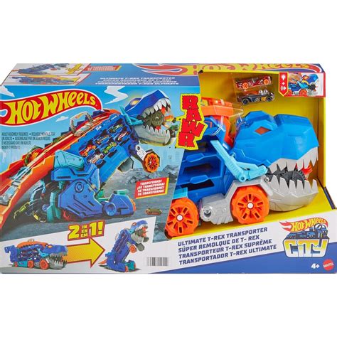 Hot Wheels City Transportador T Rex Ultimate Mattel HNG Shopee Brasil