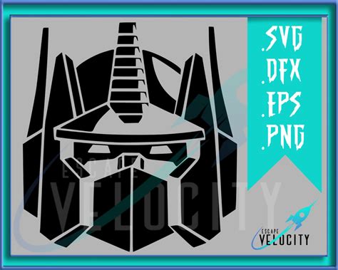 Transformers Optimus Prime silhouette Cut File For Silhouette | Etsy