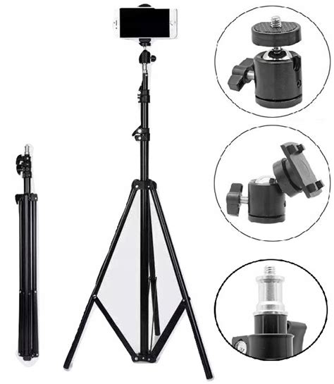 Statyw Tripod Uchwyt Na Aparat Telefon Tablet Cm Wysoki Max