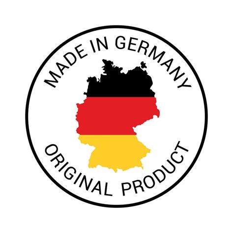 Label Of Made In Germany Vector Art At Vecteezy