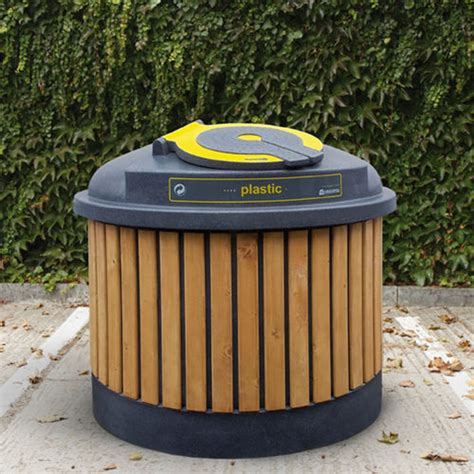 Polyethylene Waste Container Semiq Series Elkoplast Cz For Urban