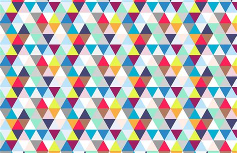 Colorful Triangle Patterns