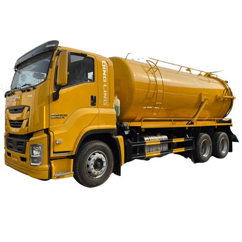 ISUZU GIGA 18000 Liters Sewage Suction Truck Heli Truck