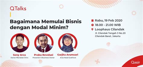 Qtalks Bagaimana Memulai Bisnis Dengan Modal Minim