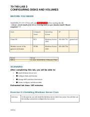 Docx Lab Configuring Disks And Volumes Before You