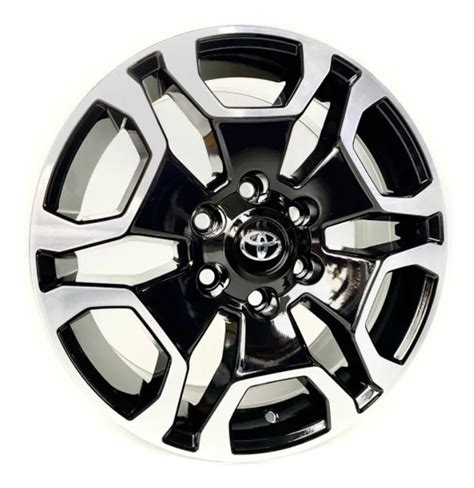 Roda Aro X Hilux Srx Preto Diamantado Parcelamento