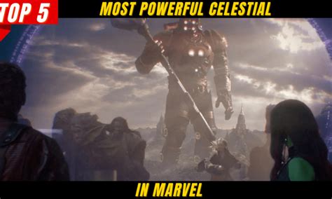 Top 5 Most Powerful Celestial In Marvel In 2025