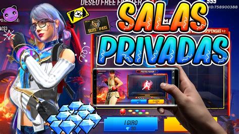 FREE FIRE En VIVODIAMANTES SALAS PRIVADAS Con SUBS MINIJUEGOS