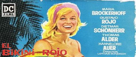 El Bikini Rojo Carteles De Cine