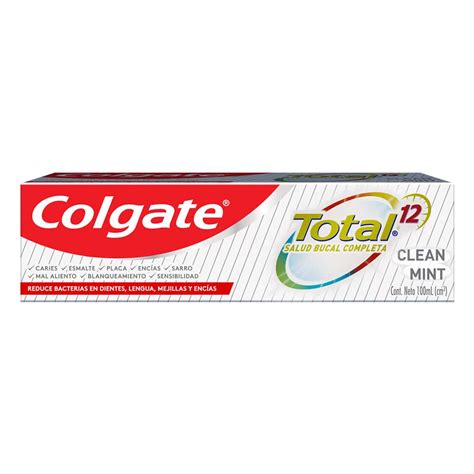 Crema Dental Colgate Total 12 Clean Mint 100ml Supermercado Luxor