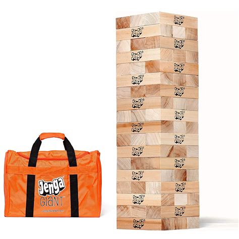 Official Jenga Giant Js Jumbo Large Size Game Stacks To Over Feet