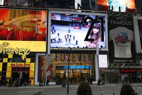 Forever 21 Times Square Wired New York