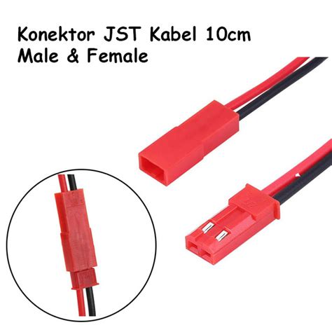 Konektor Jst Male Female Pin Siplah