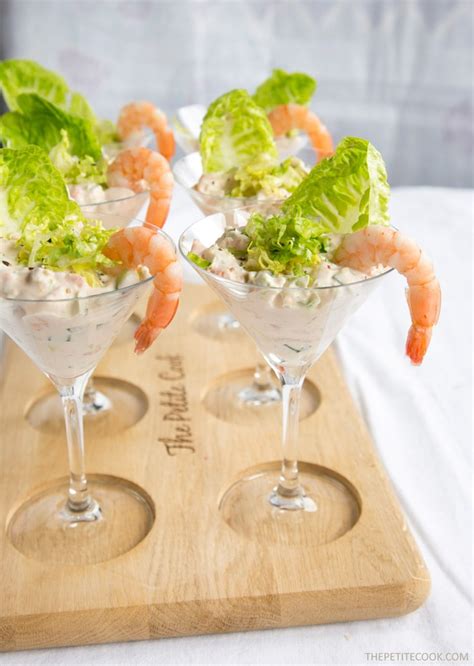 No-Mayo Salmon and Prawn Cocktail - The Petite Cook